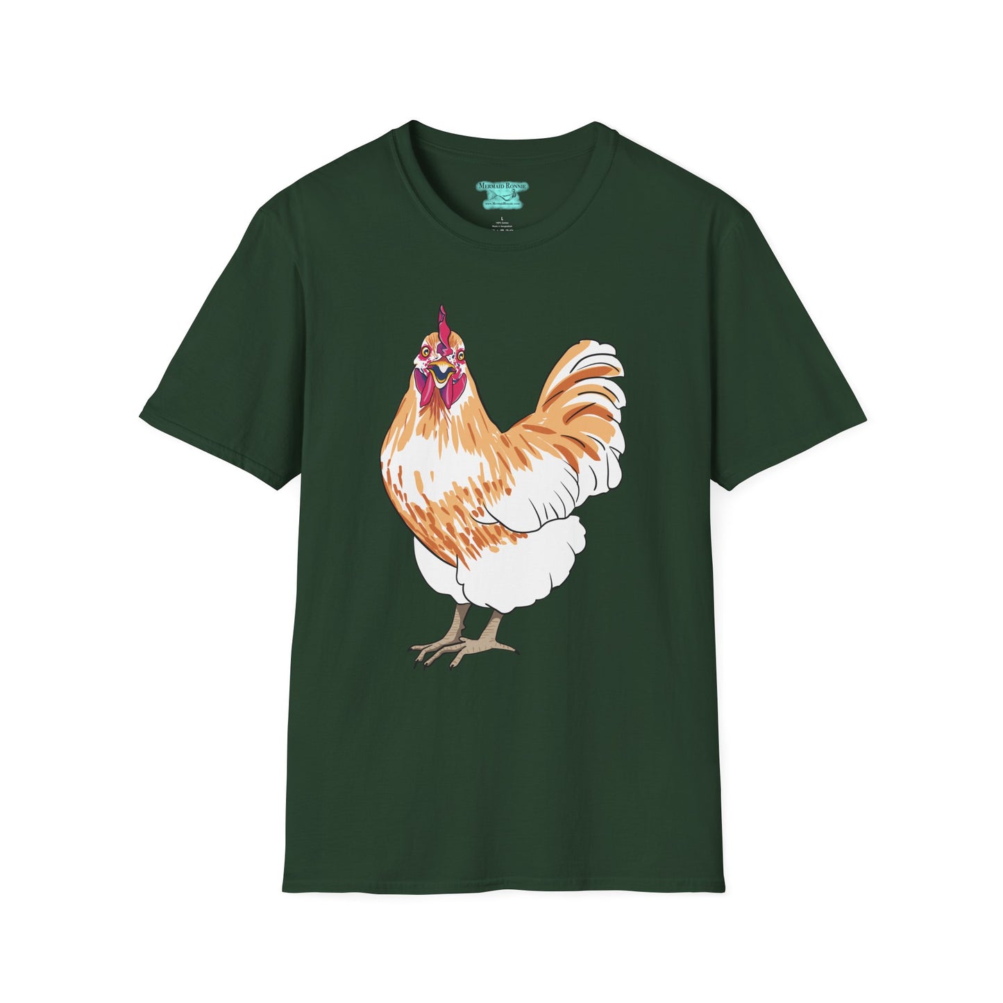 Chicken T-Shirt, Chicken Lover Gift, Silly Chicken Tee