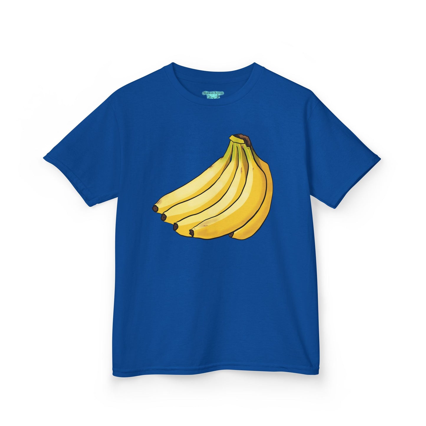 Kids Banana T-Shirt, Bunch of Bananas Graphic Tee, Unisex Short Sleeve
