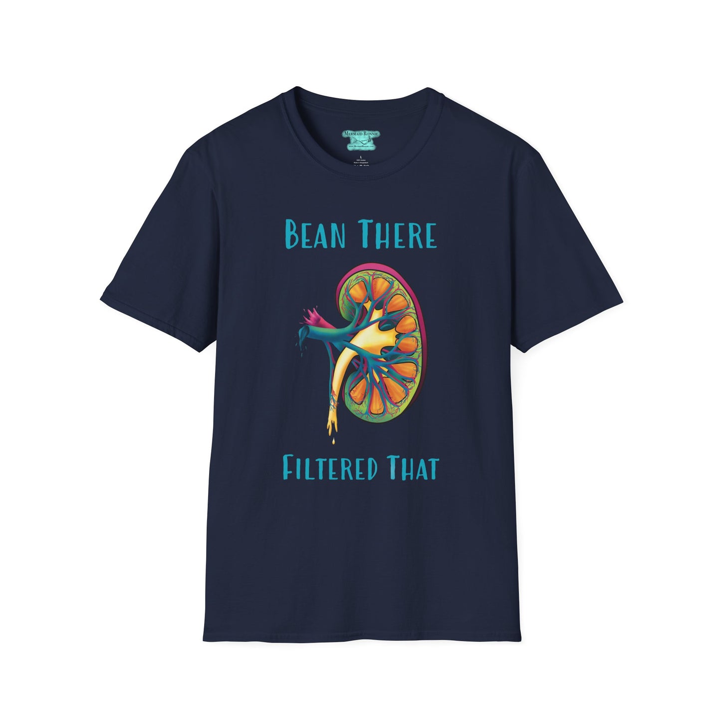 Funny Kidney T-Shirt, Bean There Filtered That Unisex Tee, Nephrology Gift