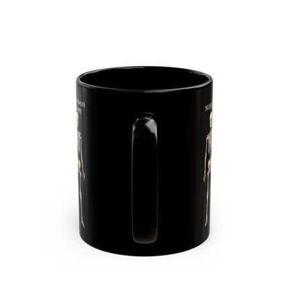 Ehlers Danlos Syndrome Mug, Black Ceramic Coffee Mug with EDS Design, EDS Awareness, Diagnosis Gift