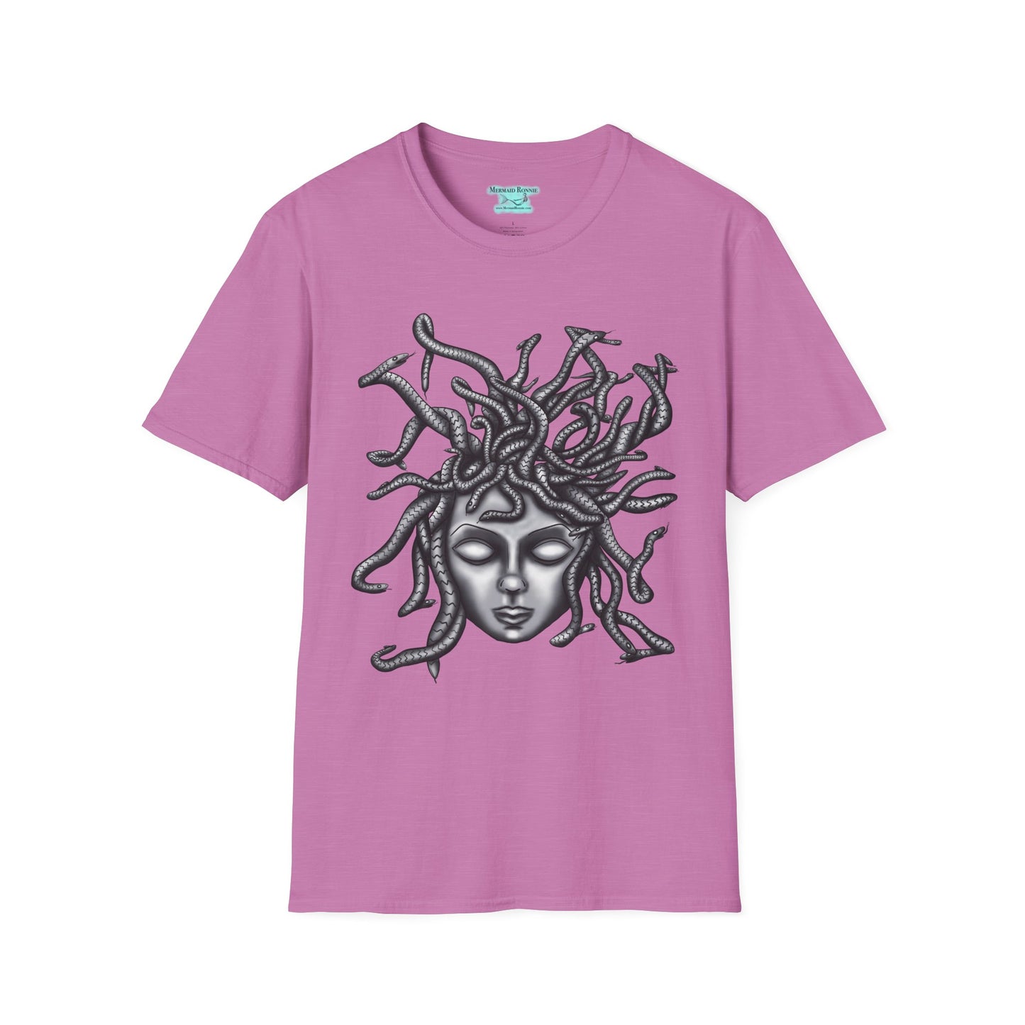 Medusa Graphic T-Shirt, Greek Mythology Tee, Unisex Gorgon Shirt