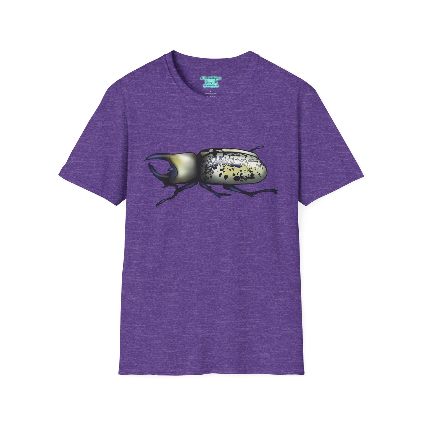 Hercules Beetle T-Shirt, Insect Graphic Tee, Unisex Bug Shirt, Eastern Hercules Beetle Illustration, Entomology Shirt