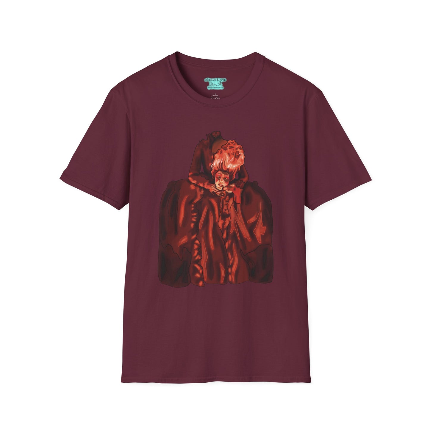 Headless Marie Antoinette T-Shirt, Historical Figure Tee, Unisex Short Sleeve Tee