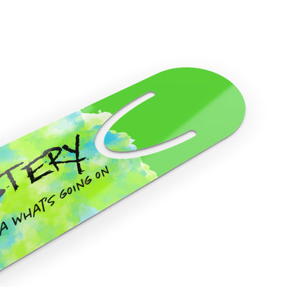 Green Chemistry Aluminum Bookmark, Funny Science Book Marker, CheMystery Joke