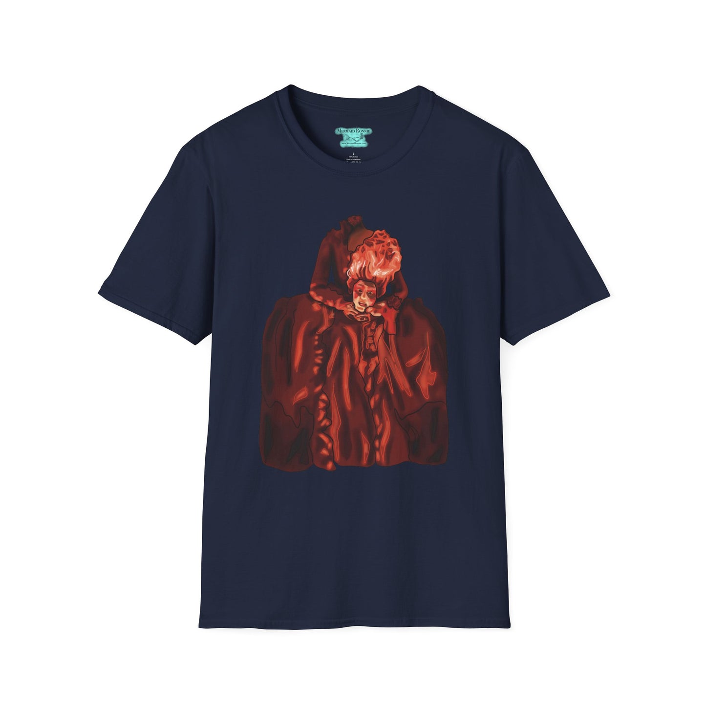 Headless Marie Antoinette T-Shirt, Historical Figure Tee, Unisex Short Sleeve Tee