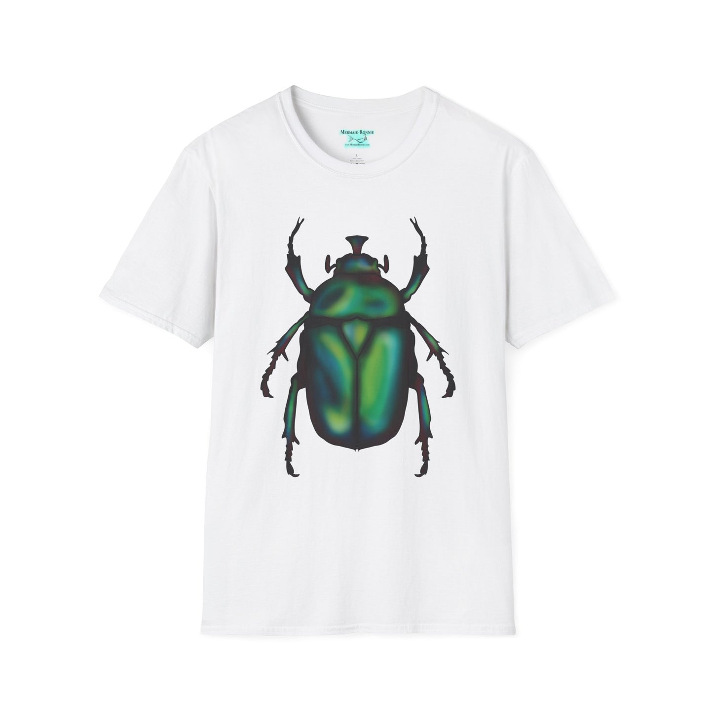 June Bug T-Shirt, Green Chafer Beetle Tee, Unisex Insect Shirt