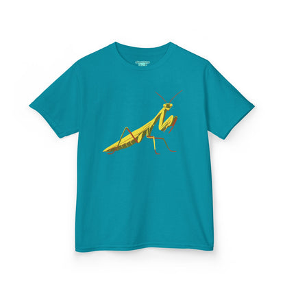 Kids Praying Mantis T-Shirt, Insect Graphic Tee, Children’s Unisex Short Sleeve