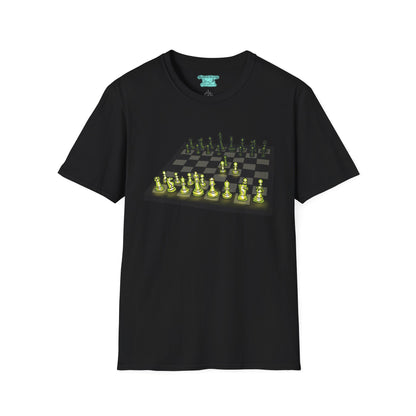 Chess T-Shirt, Queen’s Gambit Opening Position, Unisex Short Sleeve Tee