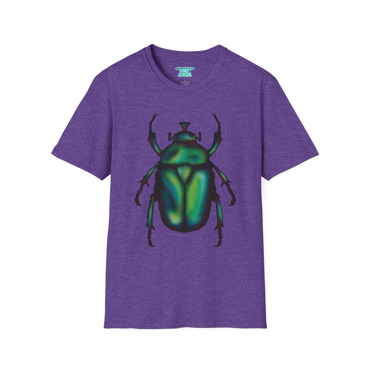June Bug T-Shirt, Green Chafer Beetle Tee, Unisex Insect Shirt