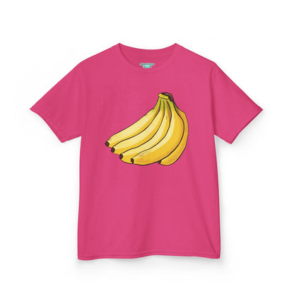 Kids Banana T-Shirt, Bunch of Bananas Graphic Tee, Unisex Short Sleeve