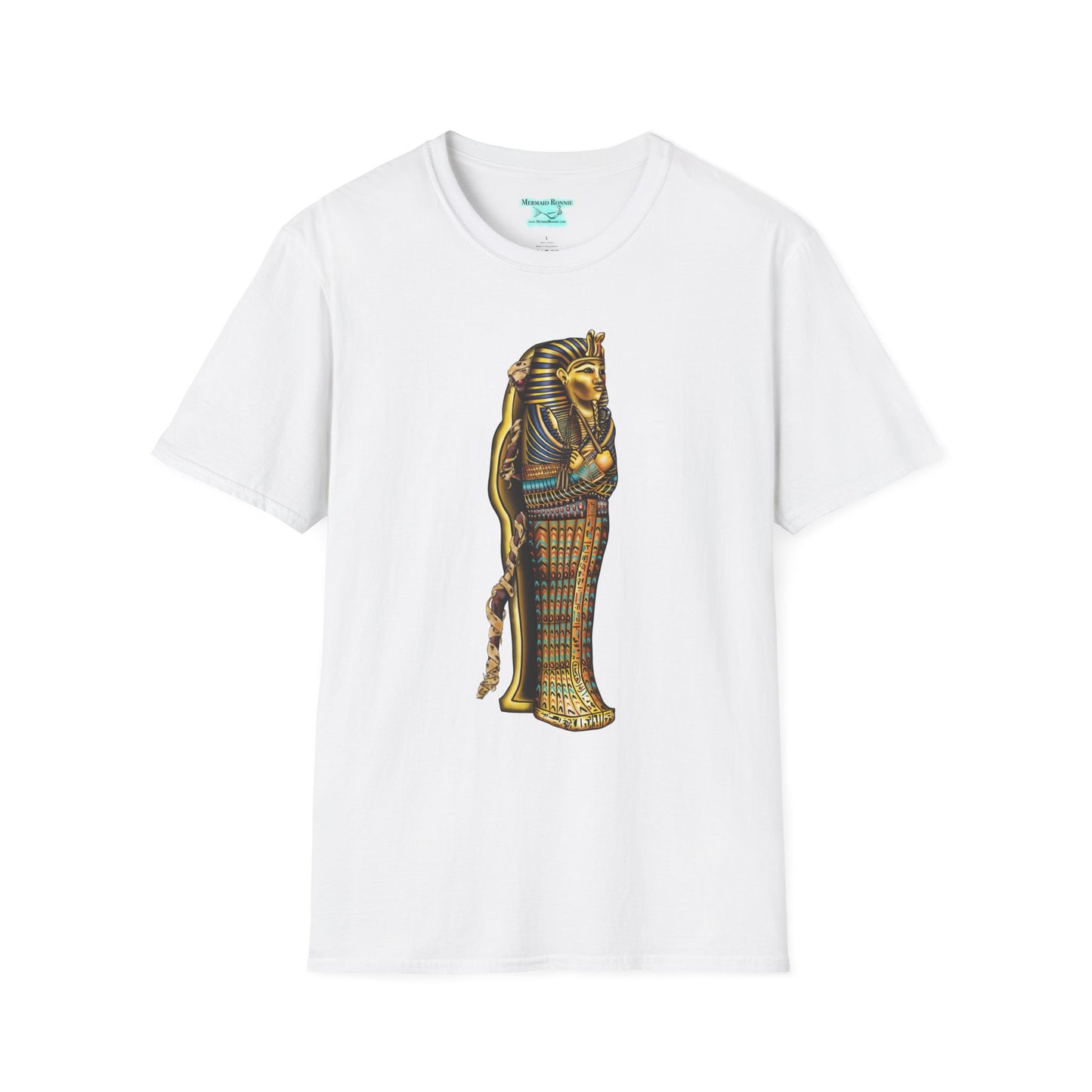 Egyptian Mummy Graphic T-Shirt, Unisex Sarcophagus Tee, Horror Movie Shirt
