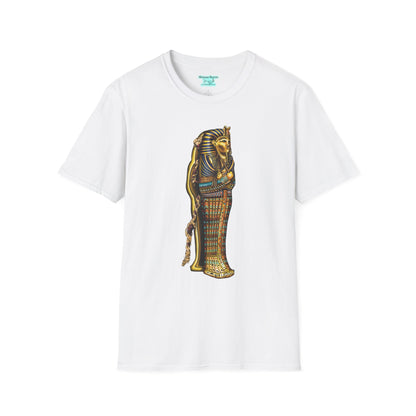 Egyptian Mummy Graphic T-Shirt, Unisex Sarcophagus Tee, Horror Movie Shirt