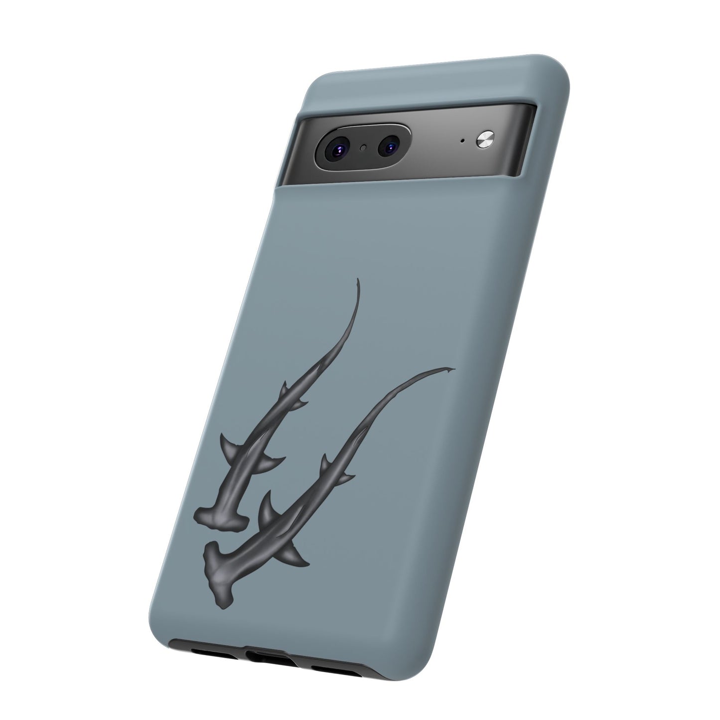 Hammerhead Shark Phone Case, Blue-Grey Protective Cover for iPhone, Google Pixel, and Samsung Galaxy