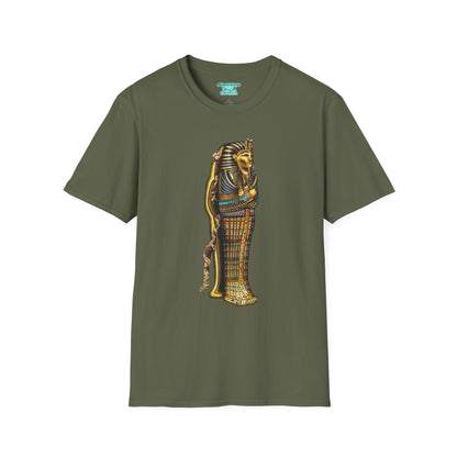 Egyptian Mummy Graphic T-Shirt, Unisex Sarcophagus Tee, Horror Movie Shirt