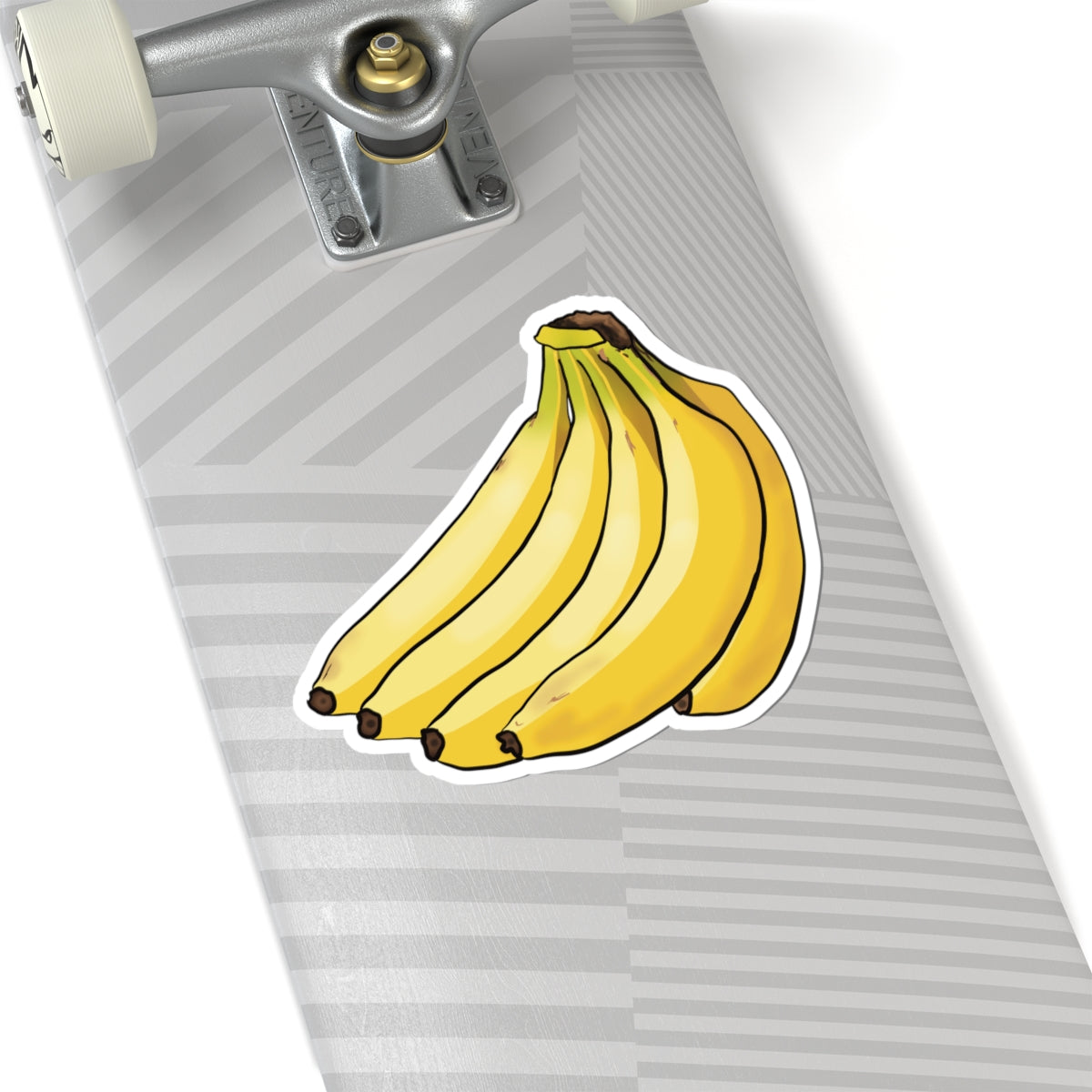 Bunch of Bananas Vinyl Decal, Banana Sticker, Tropical Fruit Sticker