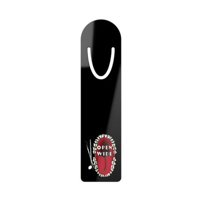 Dental Professional Bookmark, Gift for Dental Hygienists and Dentists, Black Aluminum Page Marker
