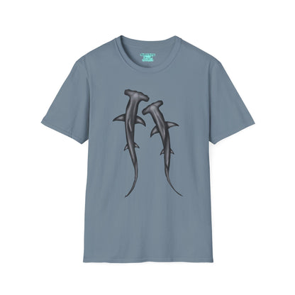 Hammerhead Shark T-Shirt, Unisex Marine Predator Tee, Ocean Gift