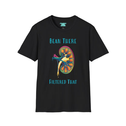Funny Kidney T-Shirt, Bean There Filtered That Unisex Tee, Nephrology Gift