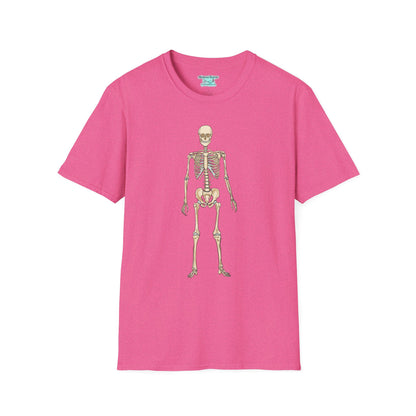 Anatomical Skeleton Graphic T-Shirt, Unisex Short Sleeve Tee, Human Anatomy Gift