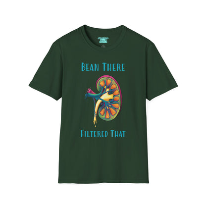 Funny Kidney T-Shirt, Bean There Filtered That Unisex Tee, Nephrology Gift