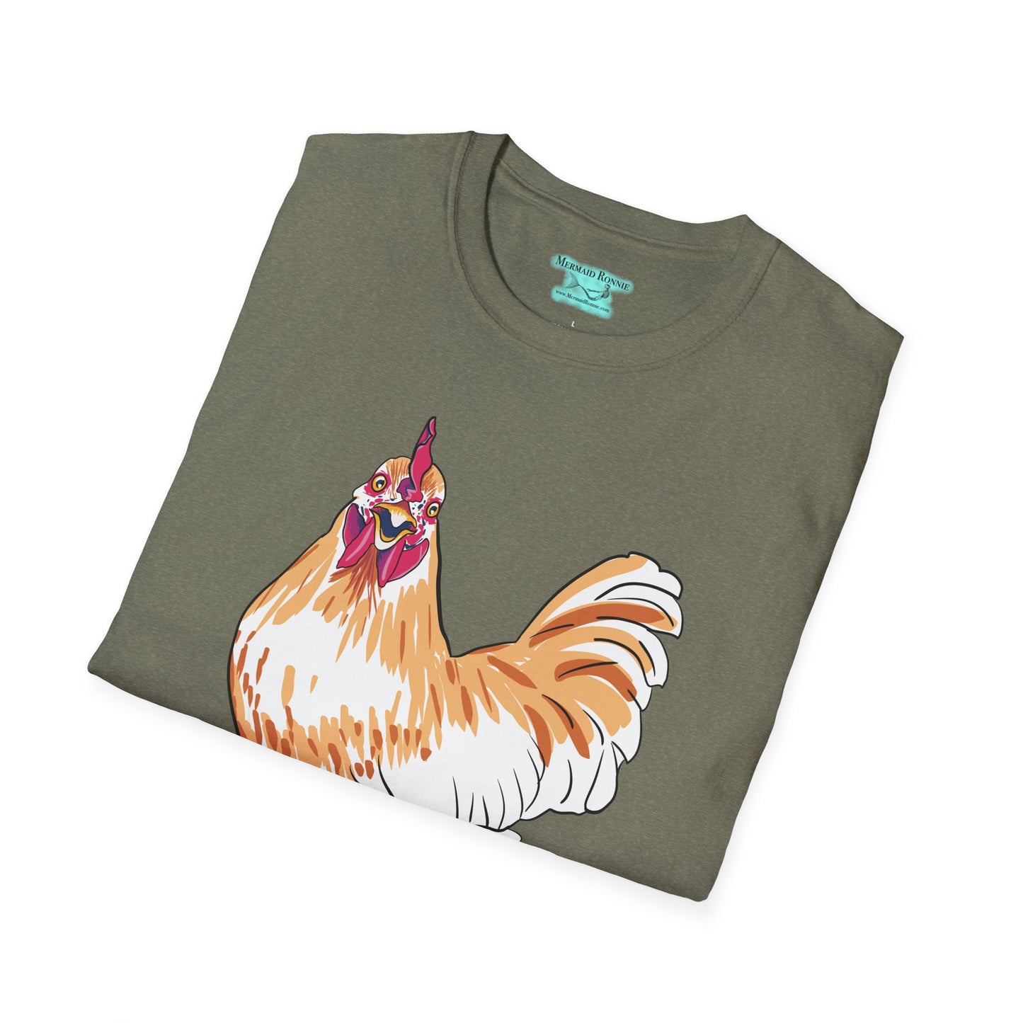 Chicken T-Shirt, Chicken Lover Gift, Silly Chicken Tee