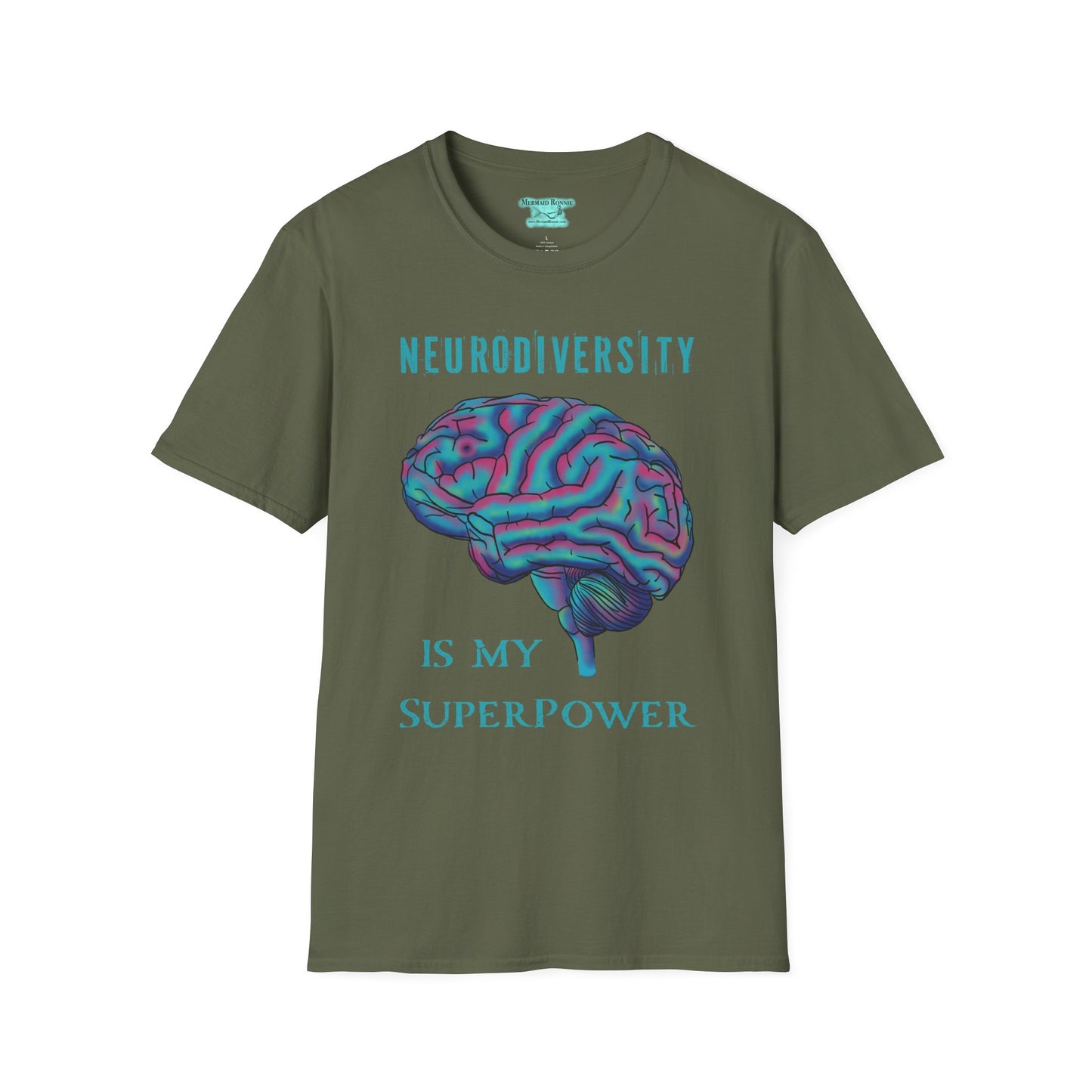 Neurodiversity T-Shirt, Autism and ADHD Acceptance Tee, Unisex Neurodivergent Shirt