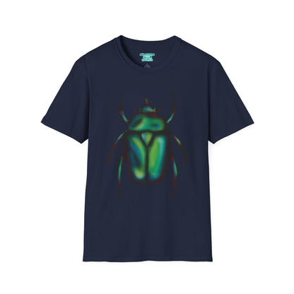 June Bug T-Shirt, Green Chafer Beetle Tee, Unisex Insect Shirt
