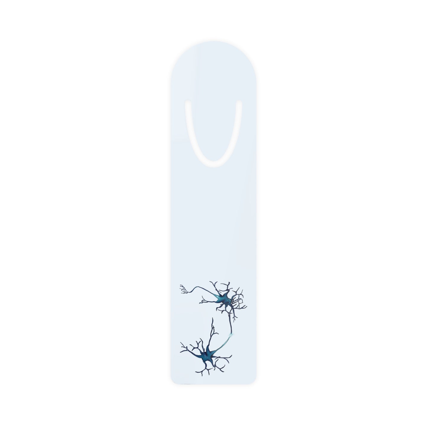 Neuron Aluminum Bookmark, Brain Cell Synapse Page Marker, Neuroscience Gift