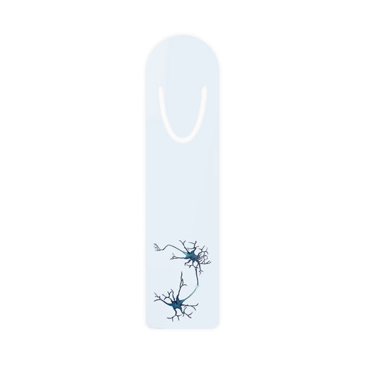 Neuron Aluminum Bookmark, Brain Cell Synapse Page Marker, Neuroscience Gift