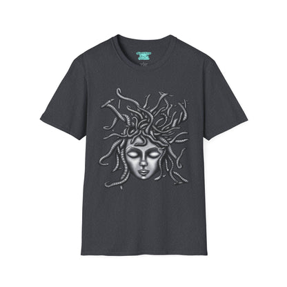 Medusa Graphic T-Shirt, Greek Mythology Tee, Unisex Gorgon Shirt