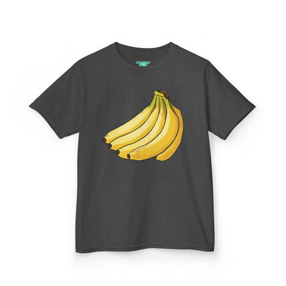 Kids Banana T-Shirt, Bunch of Bananas Graphic Tee, Unisex Short Sleeve