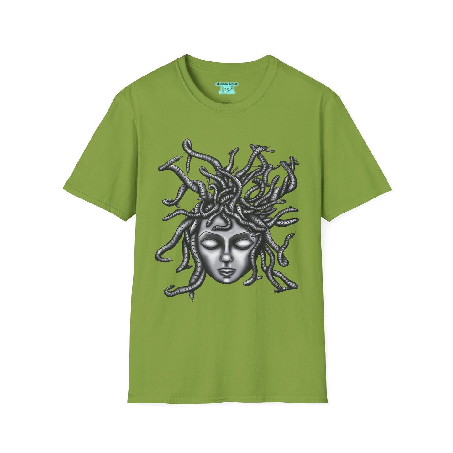Medusa Graphic T-Shirt, Greek Mythology Tee, Unisex Gorgon Shirt