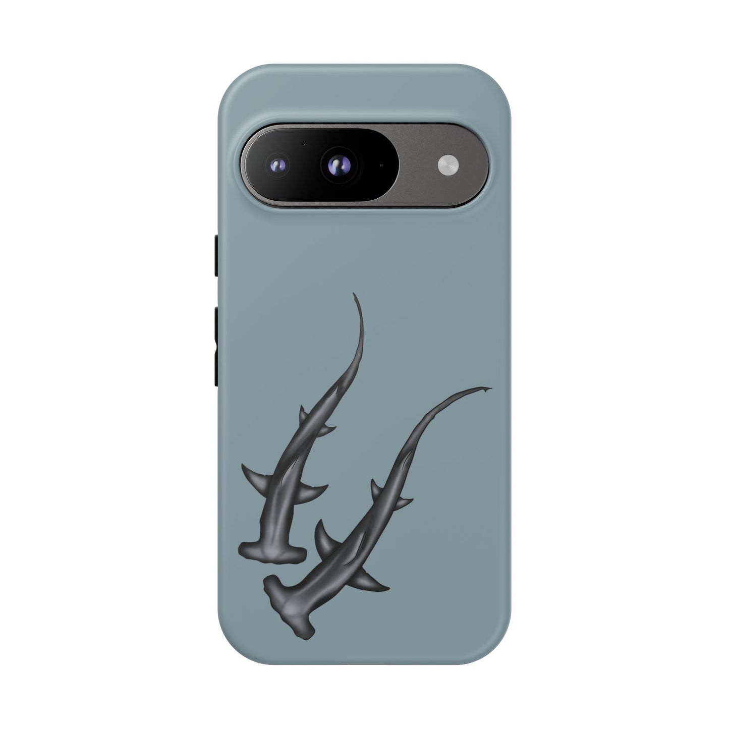 Hammerhead Shark Phone Case, Blue-Grey Protective Cover for iPhone, Google Pixel, and Samsung Galaxy