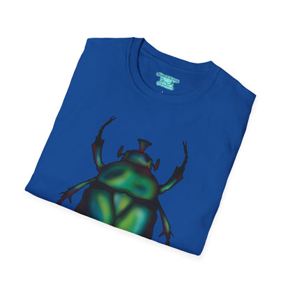 June Bug T-Shirt, Green Chafer Beetle Tee, Unisex Insect Shirt