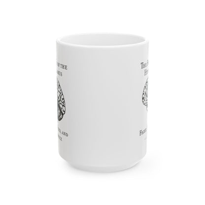 Funny Neuroscience Ceramic Mug: 4 F's of the Hypothalamus Joke, Neurology, Neuroanatomy, Brain Anatomy Gift