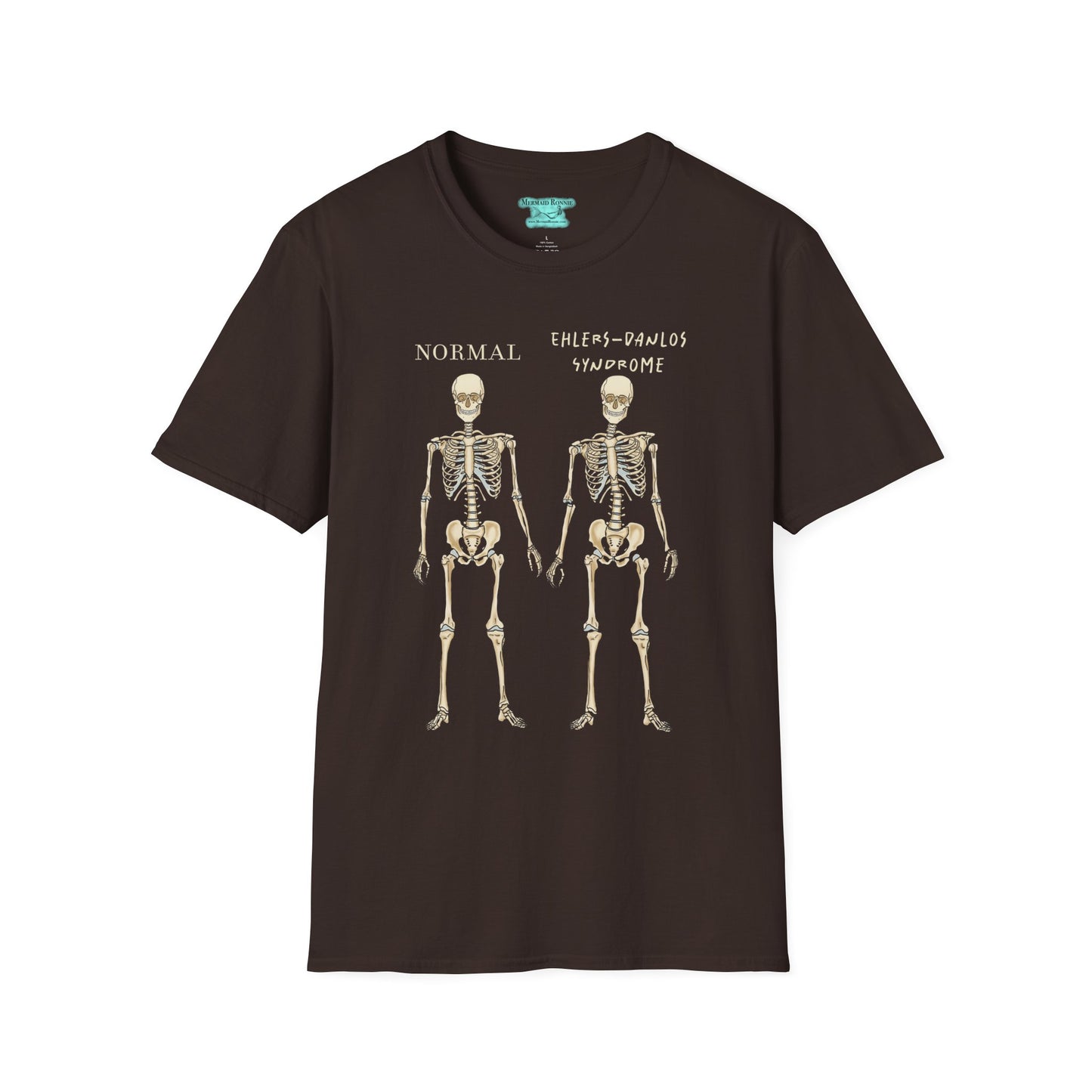 Ehlers-Danlos Syndrome Awareness T-Shirt, EDS Unisex Short Sleeve Graphic Tee, Zebra Gift