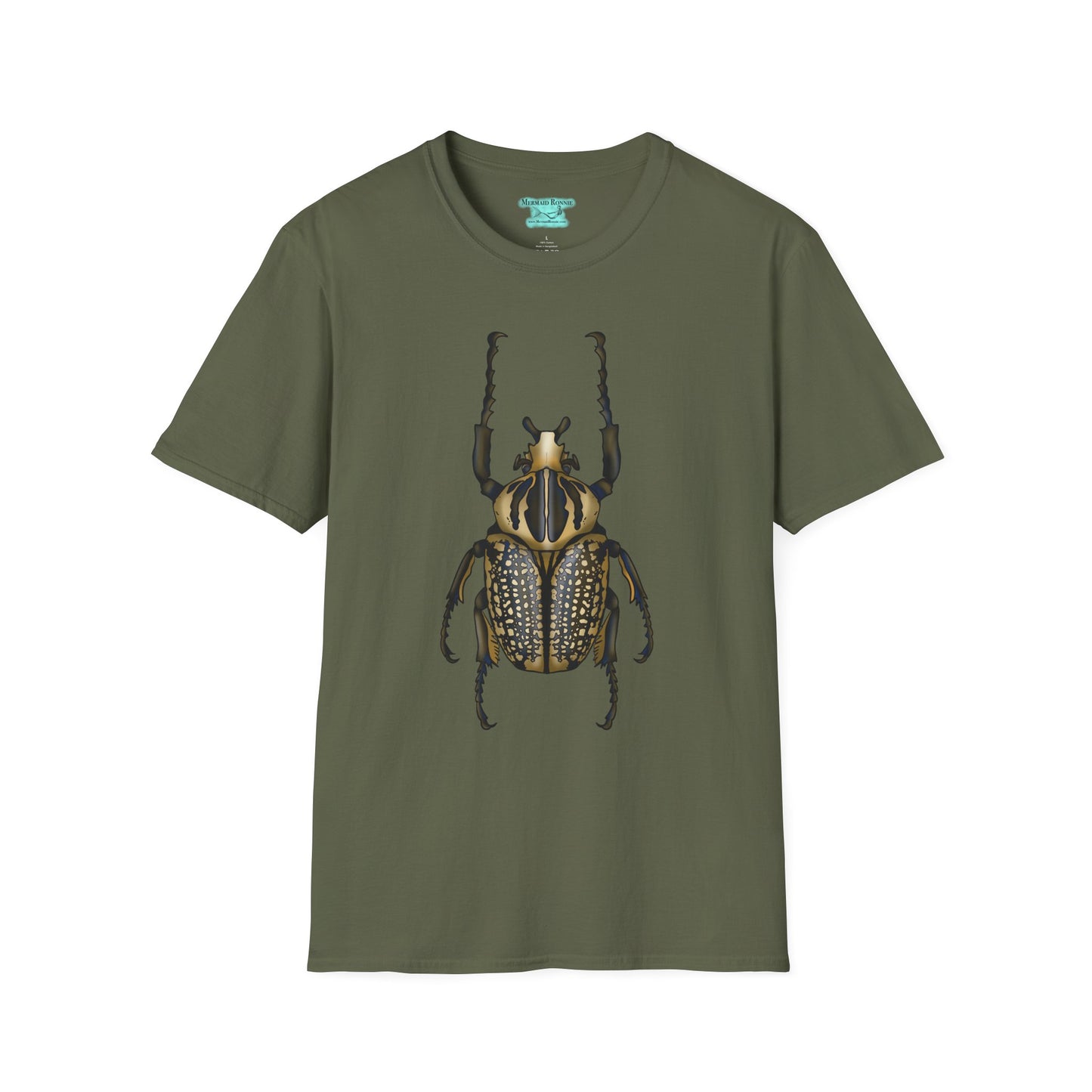 Goliath Beetle T-Shirt, Giant Insect Graphic Tee, Entomology Unisex Tee