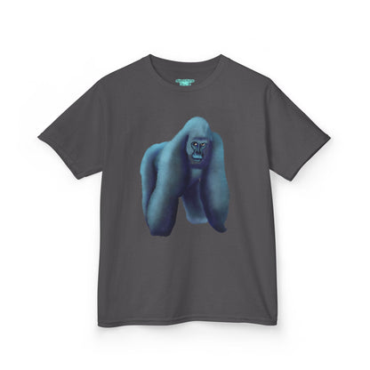 Kids Gorilla Graphic T-Shirt, Silverback Gorilla Shirt, Wildlife Unisex Short Sleeve Tee