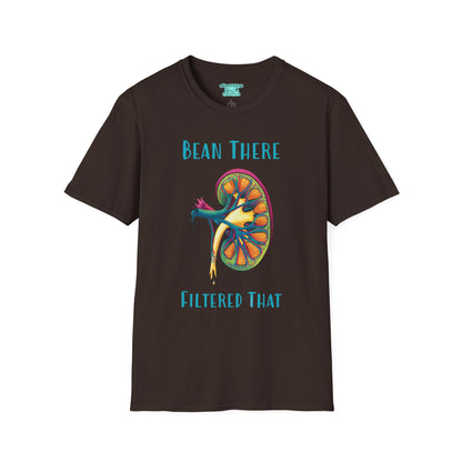 Funny Kidney T-Shirt, Bean There Filtered That Unisex Tee, Nephrology Gift