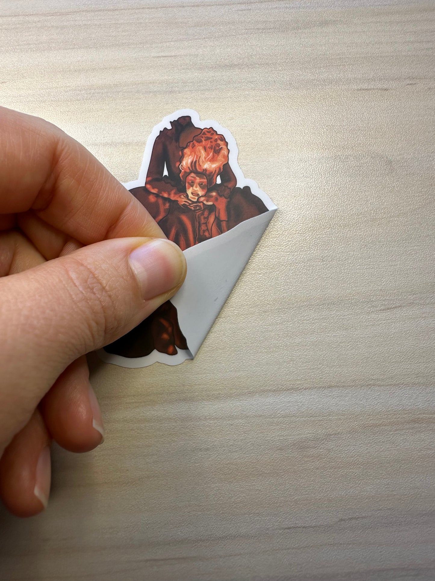 Marie Antoinette Sticker, Historical Figure, Headless Queen Sticker, Vinyl Decal