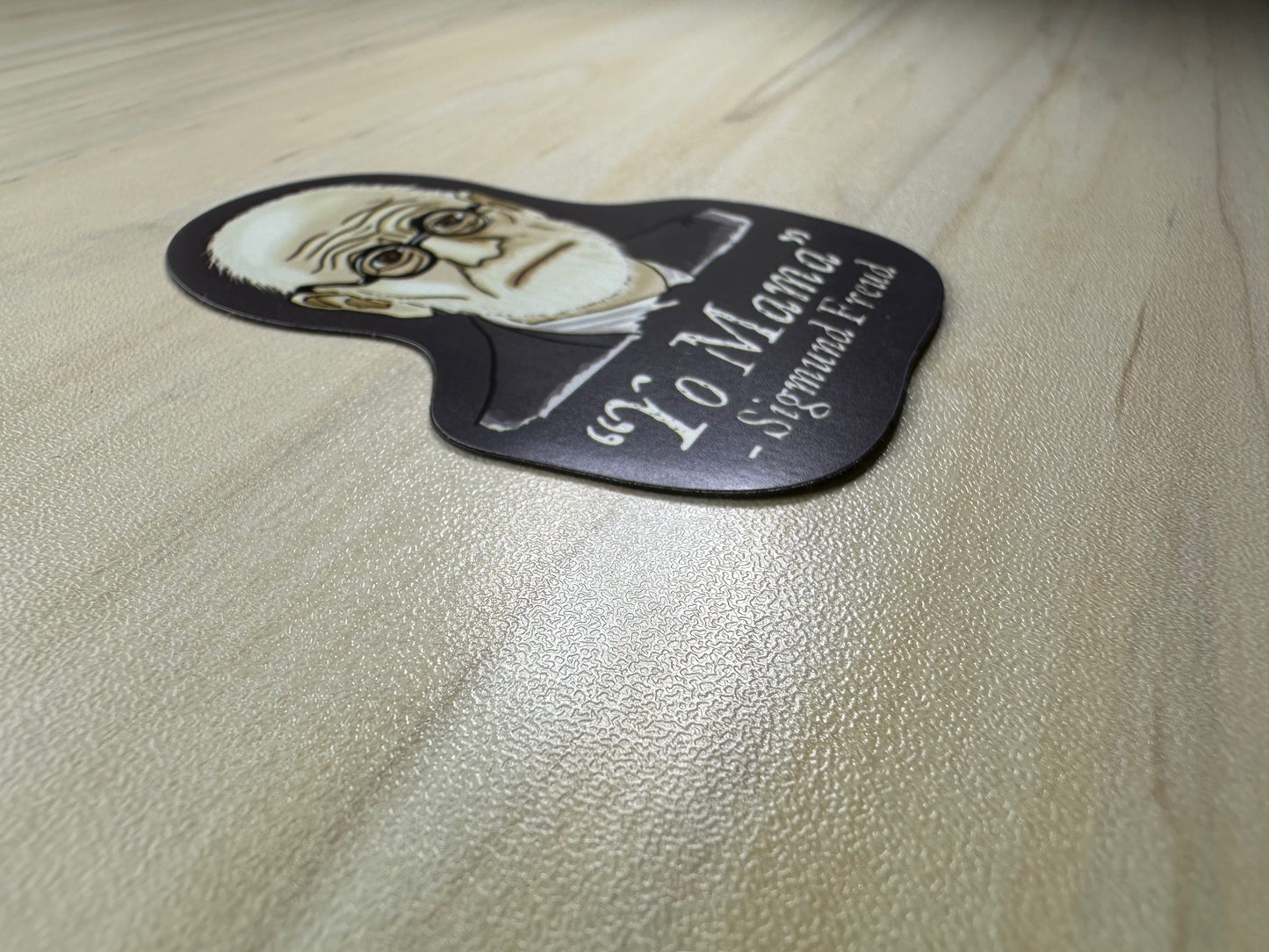 Sigmund Freud Psychology Magnet, Psychology Fridge Magnet, Yo Mama Joke Car Magnet