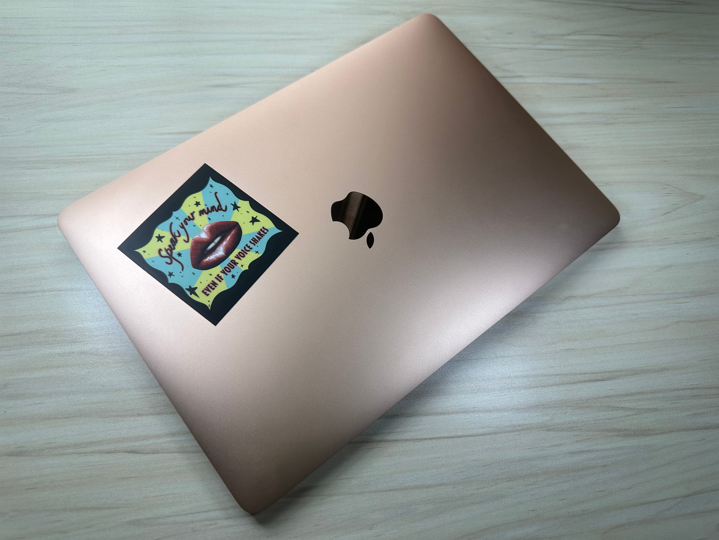 Speak Your Mind Even If Your Voice Shakes, Activist Sticker, Female Empowerment, Reproductive Rights, Laptop Sticker, Waterbottle Sticker