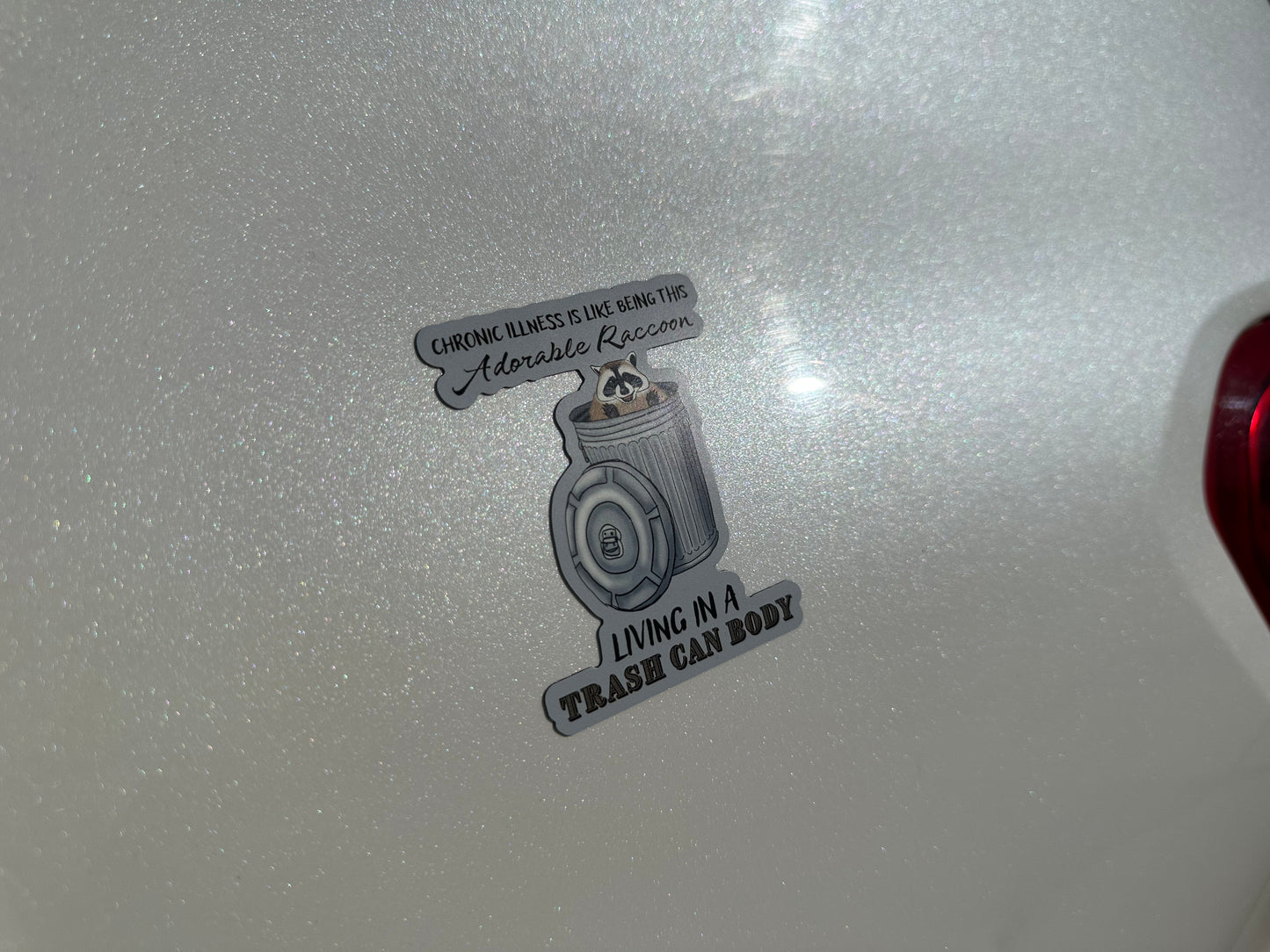 Funny Chronic Illness Magnet, Chronic Pain Humor, Disability Awareness, Car Magnet, Fridge Magnet