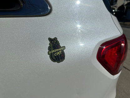 Schrodinger's Cat Magnet, Physics Gift, Quantum Mechanics, Science Joke, Funny Physics Gift, Science Magnet, Fridge Magnet, Car Magnet