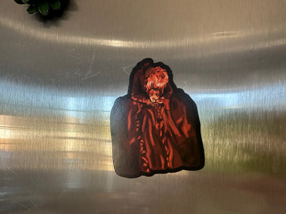 Marie Antoinette Magnet, French Revolution, French Rococo, Macabre Art, Headless Gothic Art, Fridge Magnet, Car Magnet