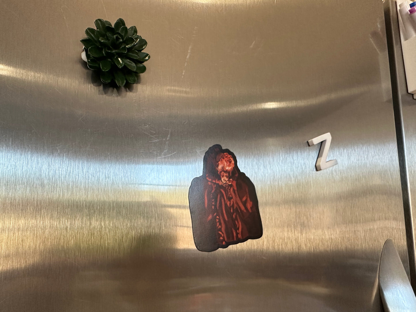 Marie Antoinette Magnet, French Revolution, French Rococo, Macabre Art, Headless Gothic Art, Fridge Magnet, Car Magnet