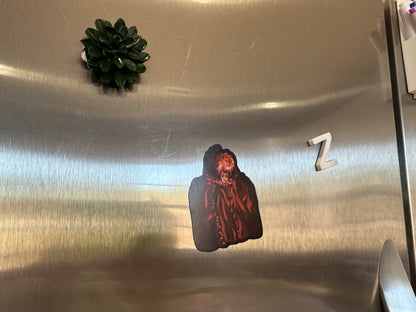 Marie Antoinette Magnet, French Revolution, French Rococo, Macabre Art, Headless Gothic Art, Fridge Magnet, Car Magnet