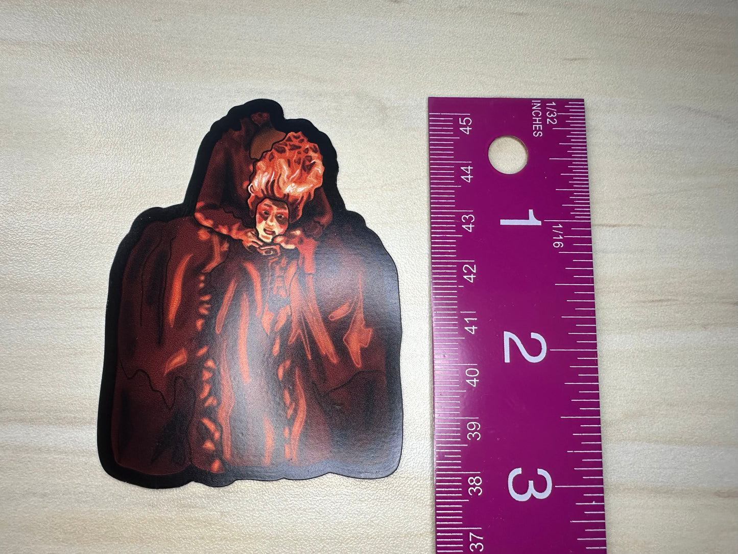 Marie Antoinette Magnet, French Revolution, French Rococo, Macabre Art, Headless Gothic Art, Fridge Magnet, Car Magnet