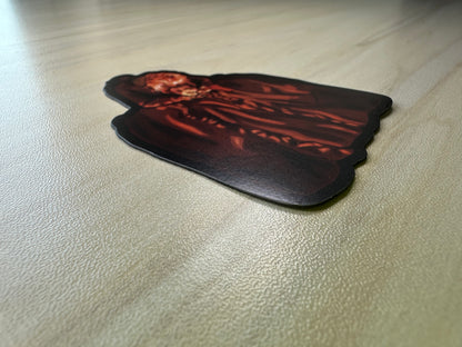 Marie Antoinette Magnet, French Revolution, French Rococo, Macabre Art, Headless Gothic Art, Fridge Magnet, Car Magnet