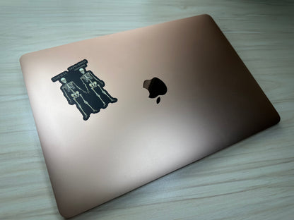 Ehlers-Danlos Syndrome Sticker, EDS Vinyl Sticker, Skeleton Comparison